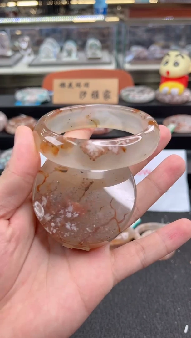 石英质玉手镯未镶嵌60圈口（赠品镯心）6975447
