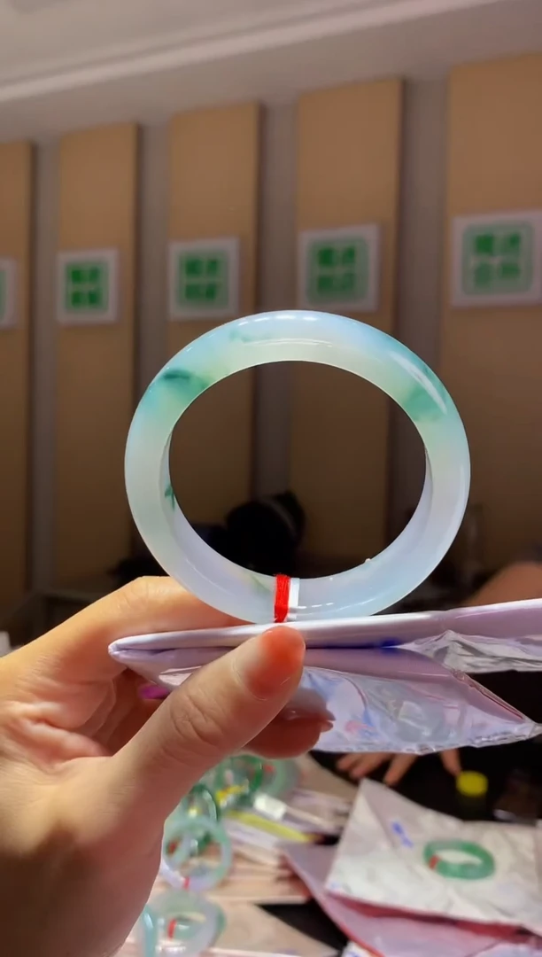 未镶嵌手镯翡翠-Q40 圈口 57.8全款17万 定金2万