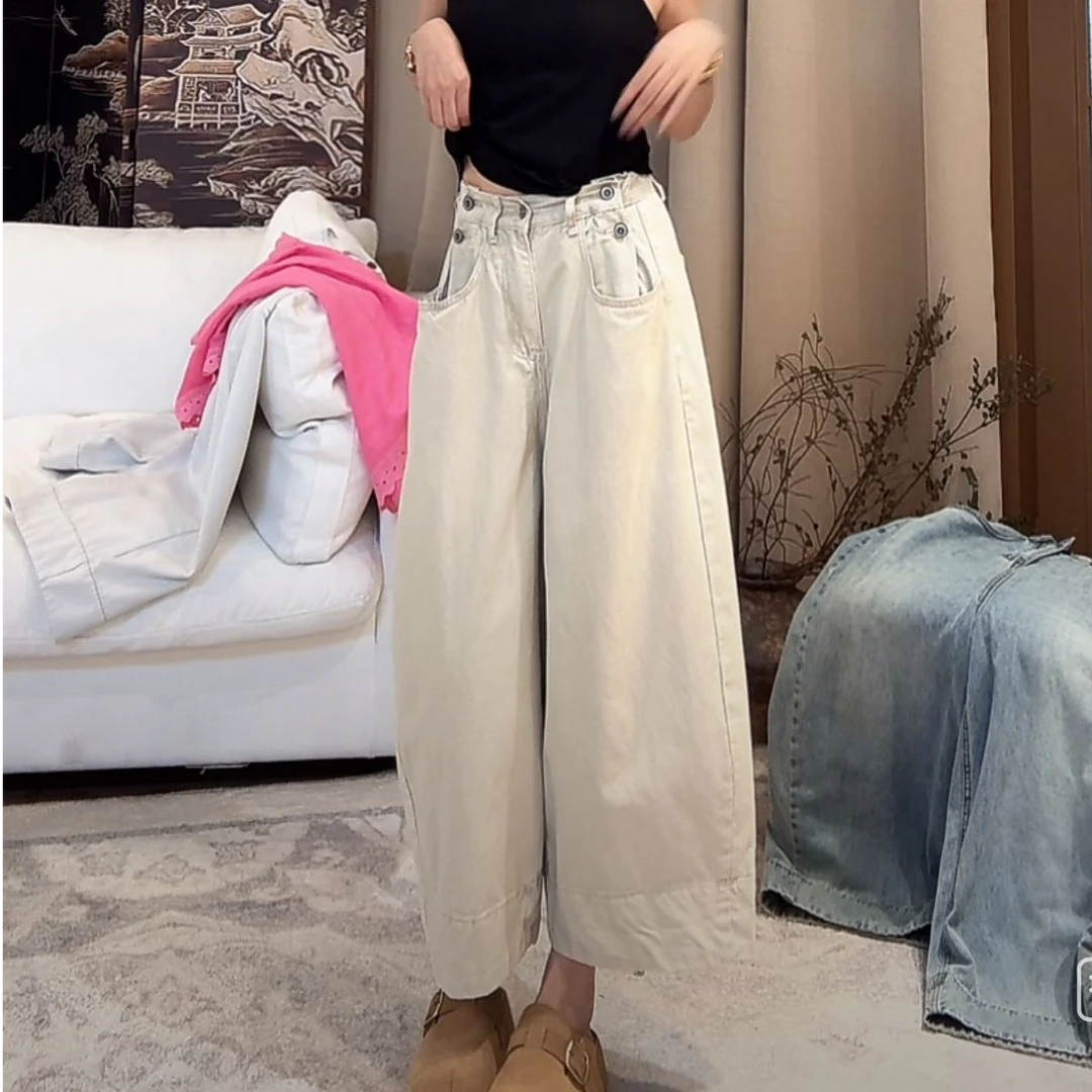 ZUOXIAOQI【清货】牛仔九分流浪裤（裤长87）