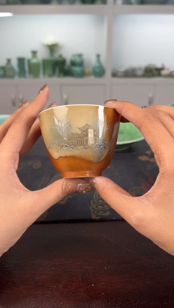 叶*叶云间青瓷 小米茶器