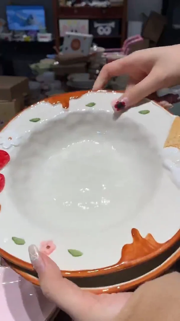 瓷012 海派甜心 2个 瑕疵