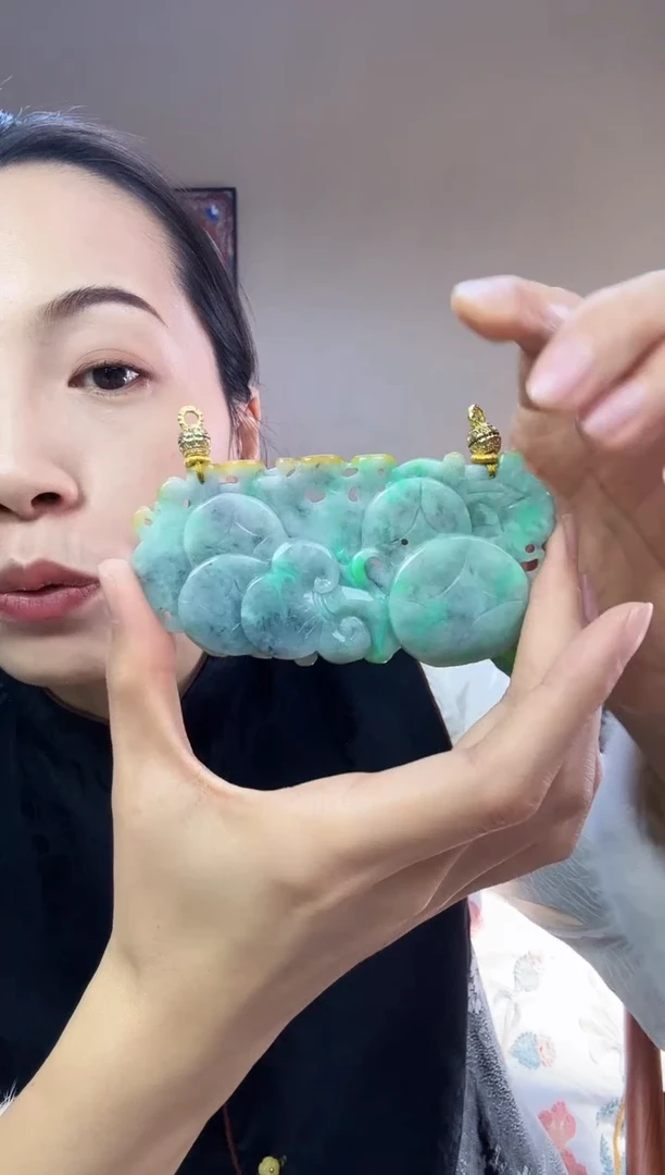 【闪购商品】翡翠颈饰未镶嵌特色原创翡翠颈饰