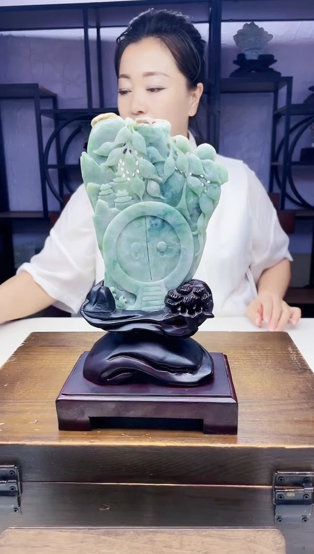 未镶嵌定制翡翠毛货09190235