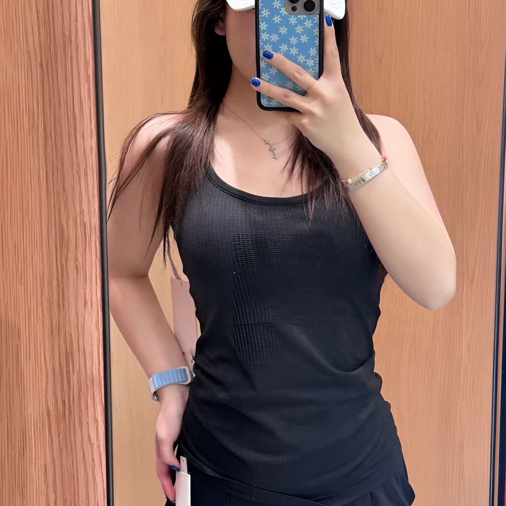 e*b长款瑜伽美背中强度带胸垫运动文胸外穿百搭舒适透气女健身bra