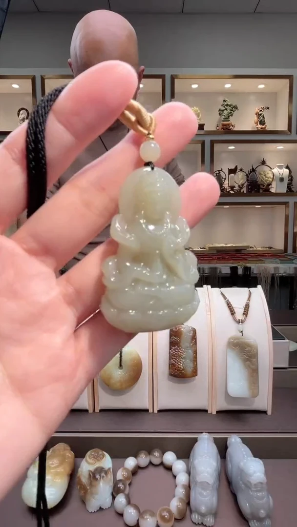 颈饰未镶嵌和田玉苏