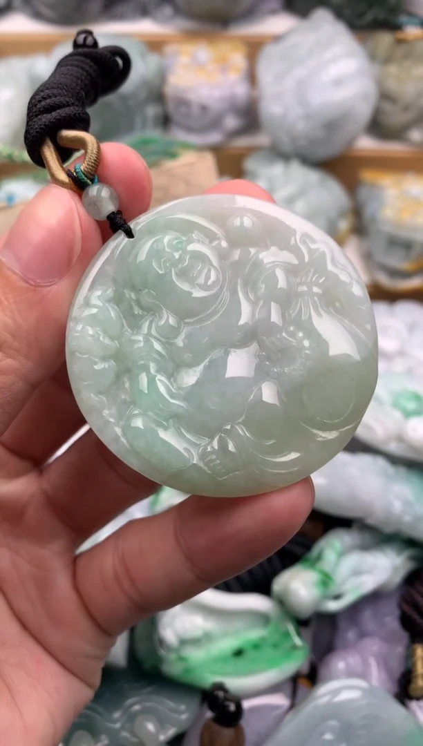 吊坠(不含链)未镶嵌翡翠1