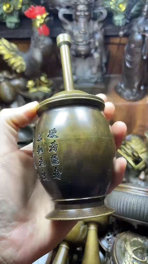 闪购链接，点击下单，有运费险，铜摆件