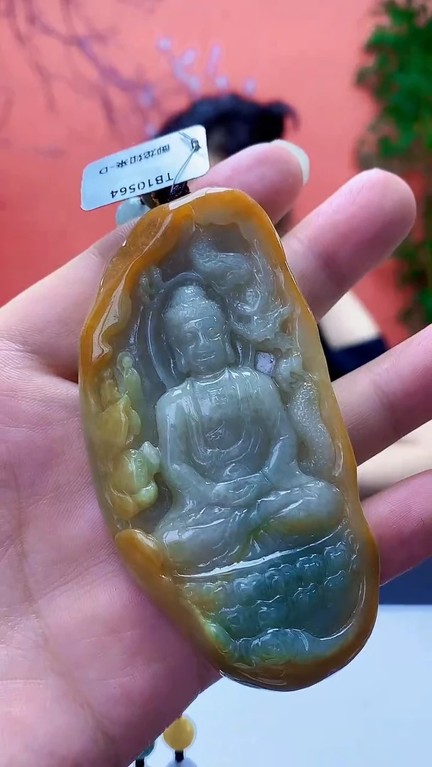 未镶嵌定制翡翠5160ty-毛货挂件182