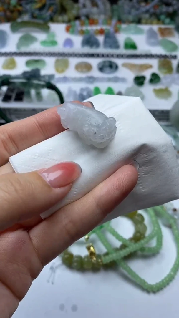 未镶嵌定制翡翠毛货定制不退不换