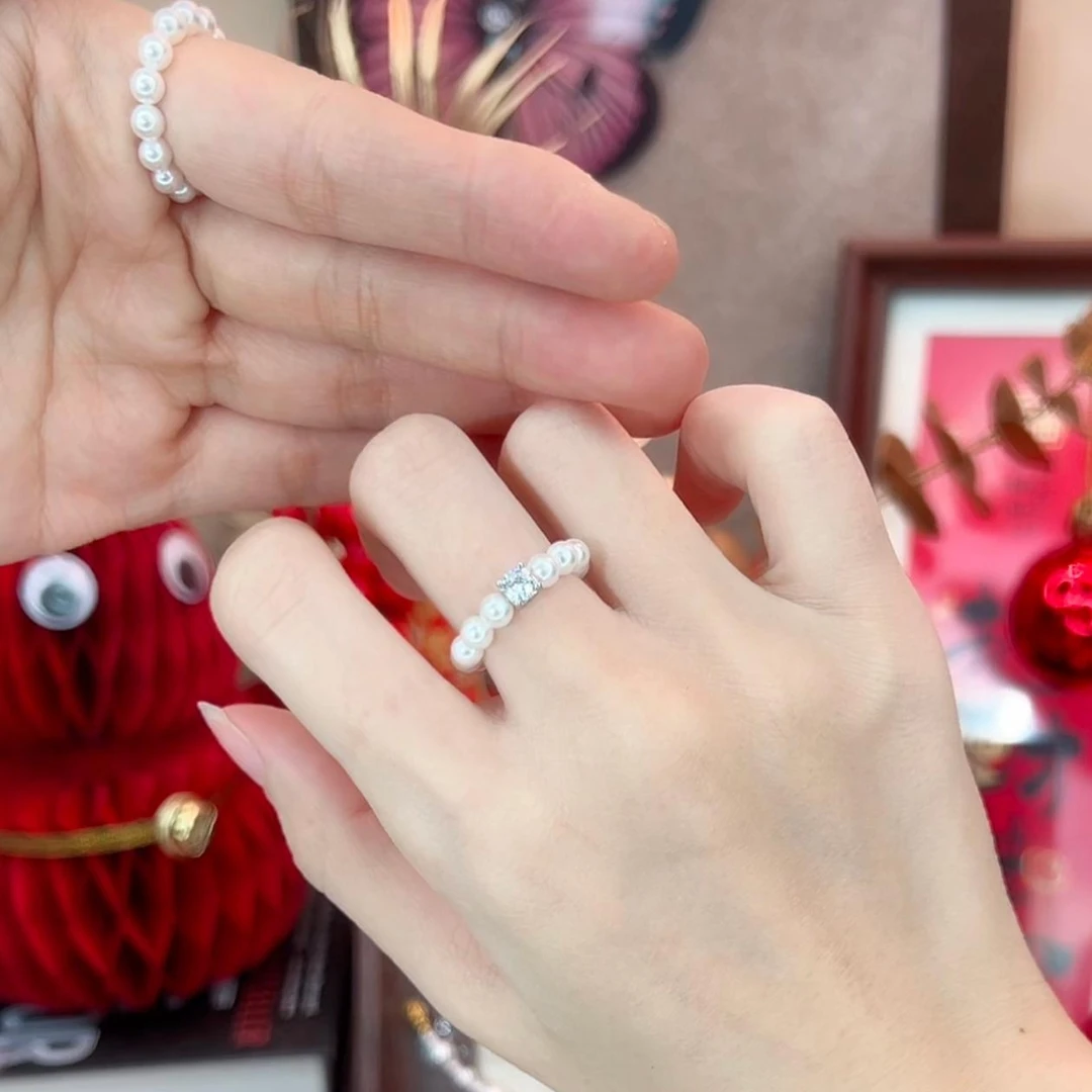 郭小双穿戴甲【戒指】全华版手工穿戴甲10片盒装-H30