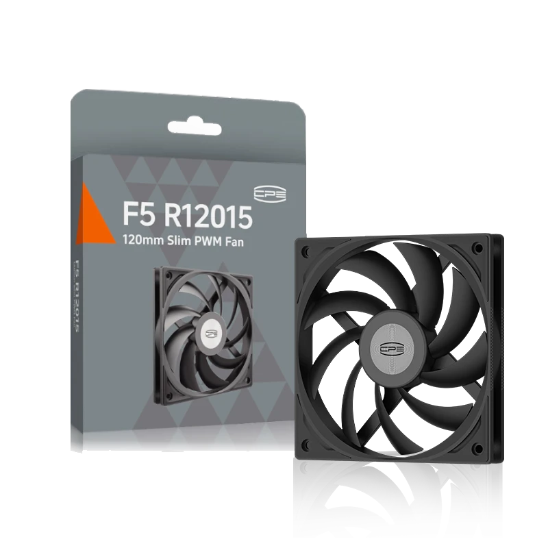 超频三利刃F5R1201512cm机箱风扇15mm厚度薄扇4PIN双滚珠风扇机箱