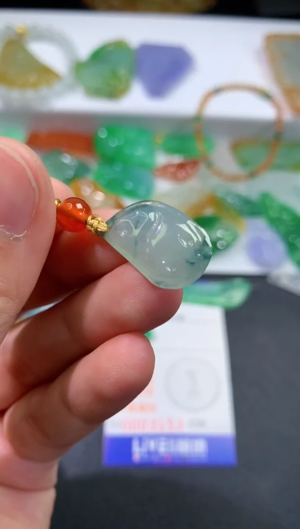 颈饰未镶嵌翡翠575