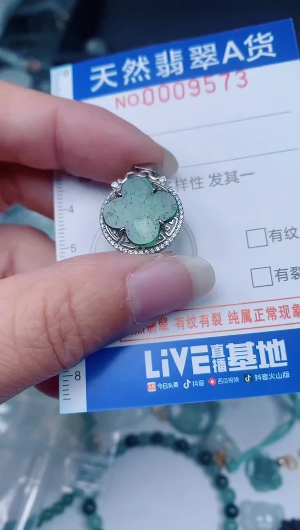 颈饰未镶嵌翡翠00009573