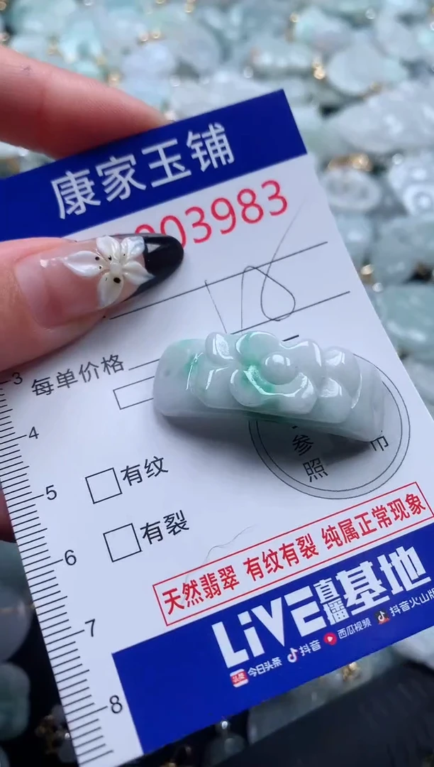 颈饰未镶嵌翡翠3983
