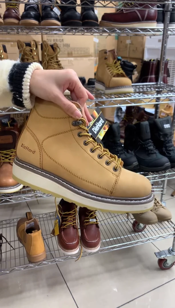 织物40.5码，84893 ，运动鞋码，牛皮工装靴，默认微瑕