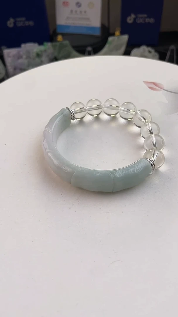 未镶嵌手链翡翠手工定制默认微瑕主播介绍为准