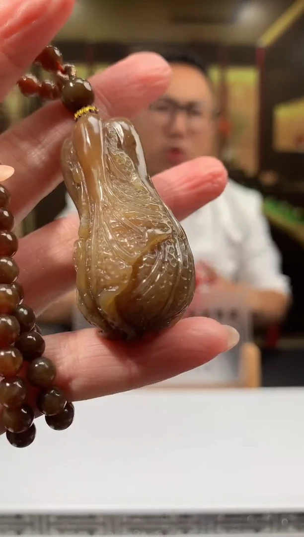 颈饰未镶嵌和田玉120431多样性发一