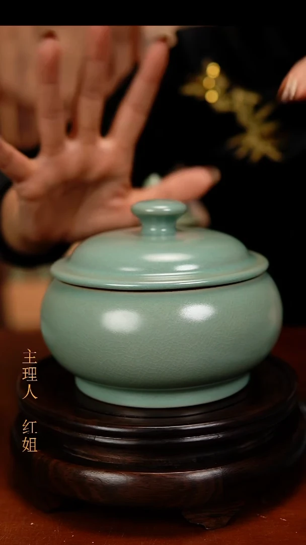 瓷片原产地原矿釉汝瓷