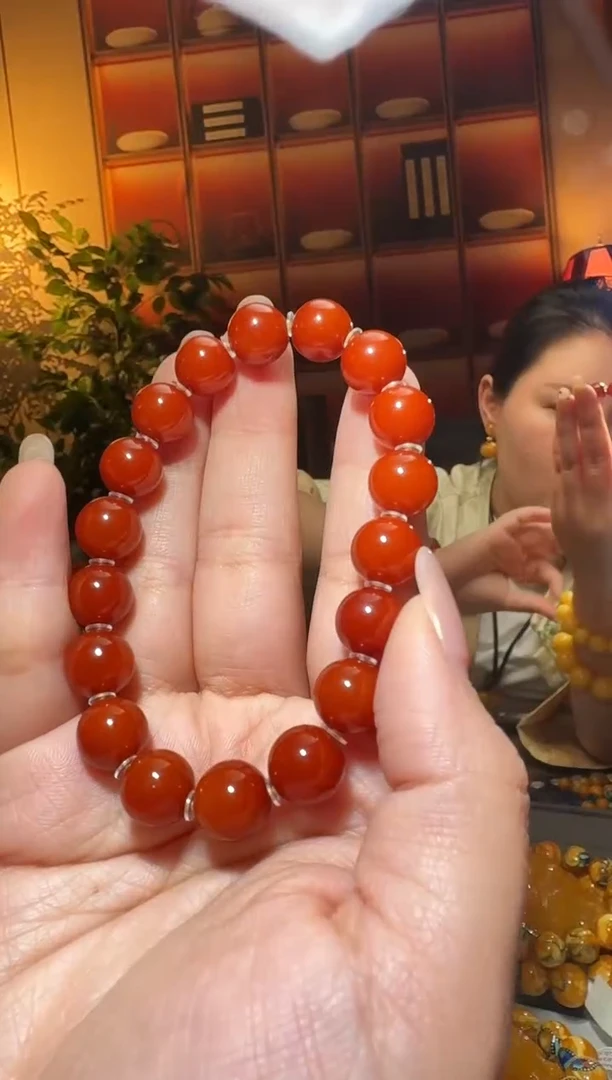 蜜蜡颈饰未镶嵌9876天然蜜蜡珠宝奇石全都保真