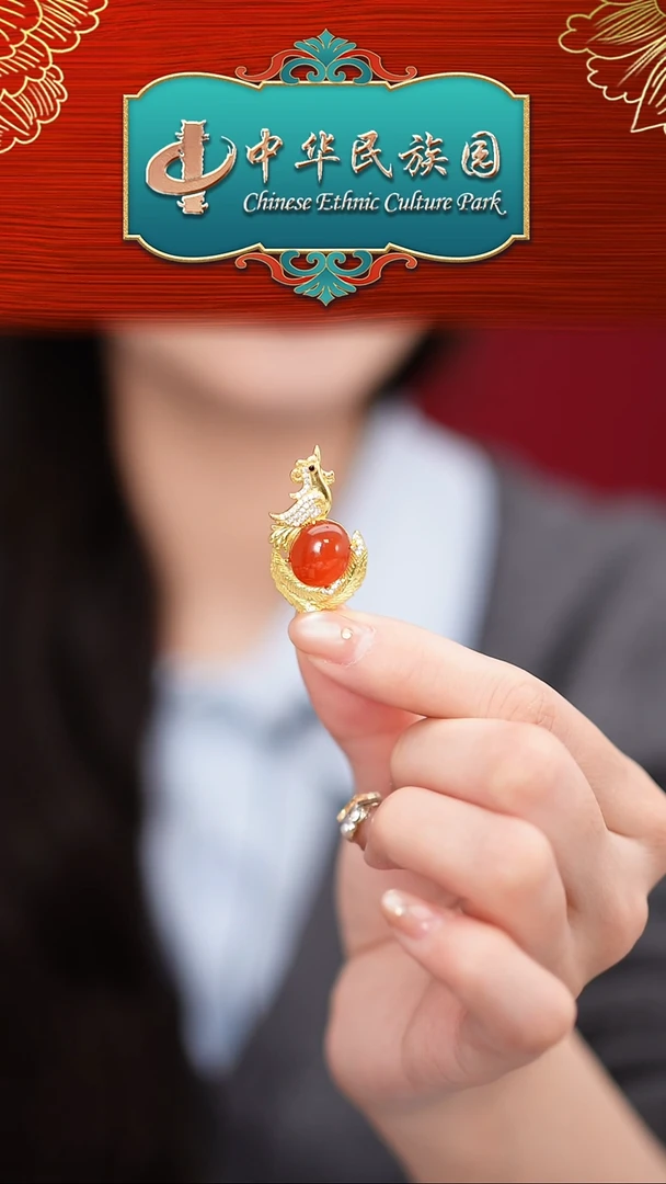 银S925镶嵌吊坠南红玛瑙QSY008南红冰红吊坠