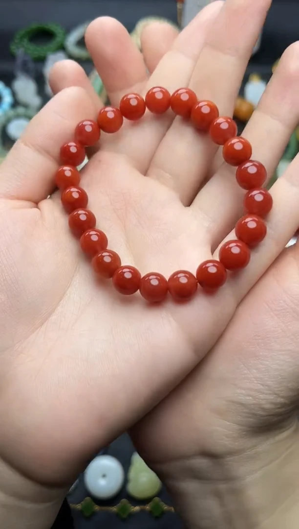 未镶嵌手串南红玛瑙南红手串06