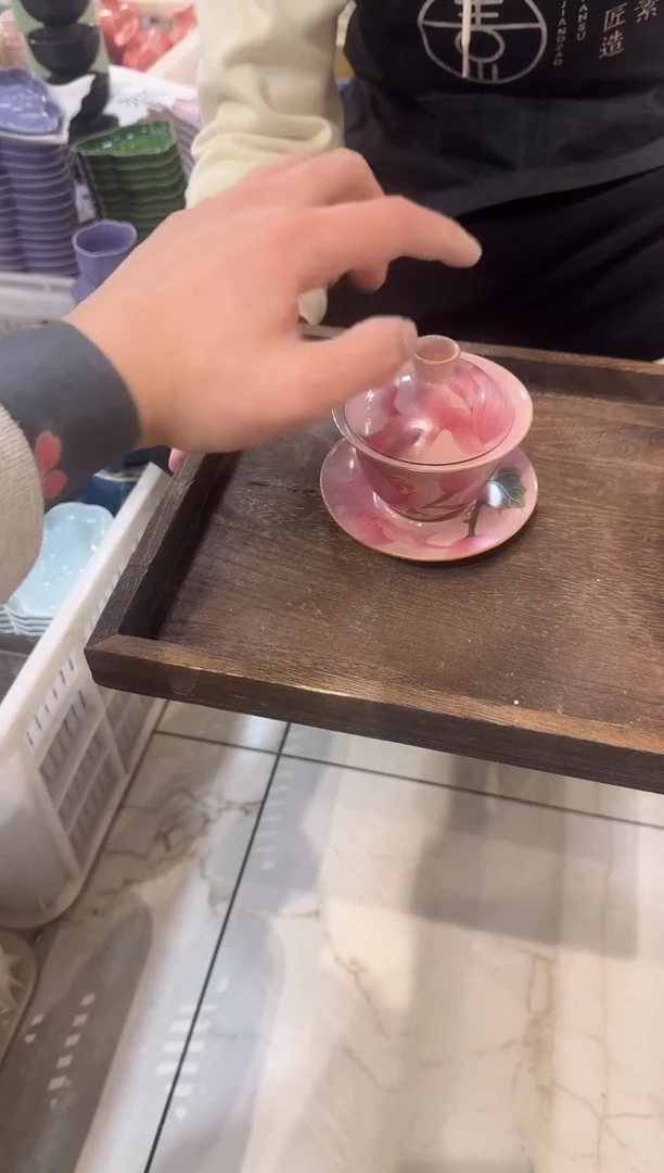 瓷片瓷非微瑕商品 【盖碗】