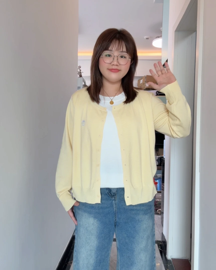 2025大码女装秋季新款假两件针织衫上衣3110