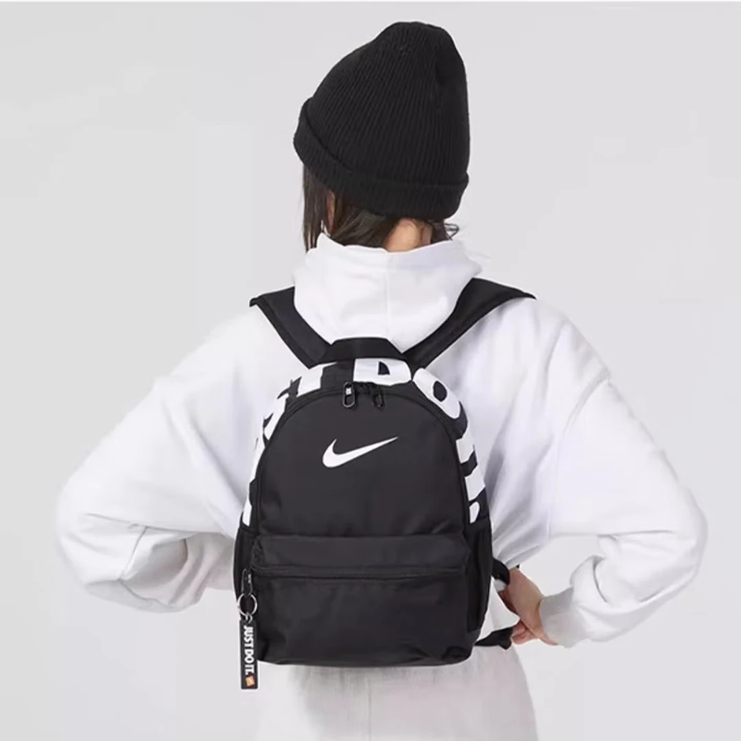 NIKE/耐克【胜道体育】运动百搭休闲Logo印花迷你双肩包DR6091010