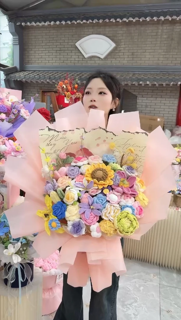 非遗手工定制花束，孤品清仓！！