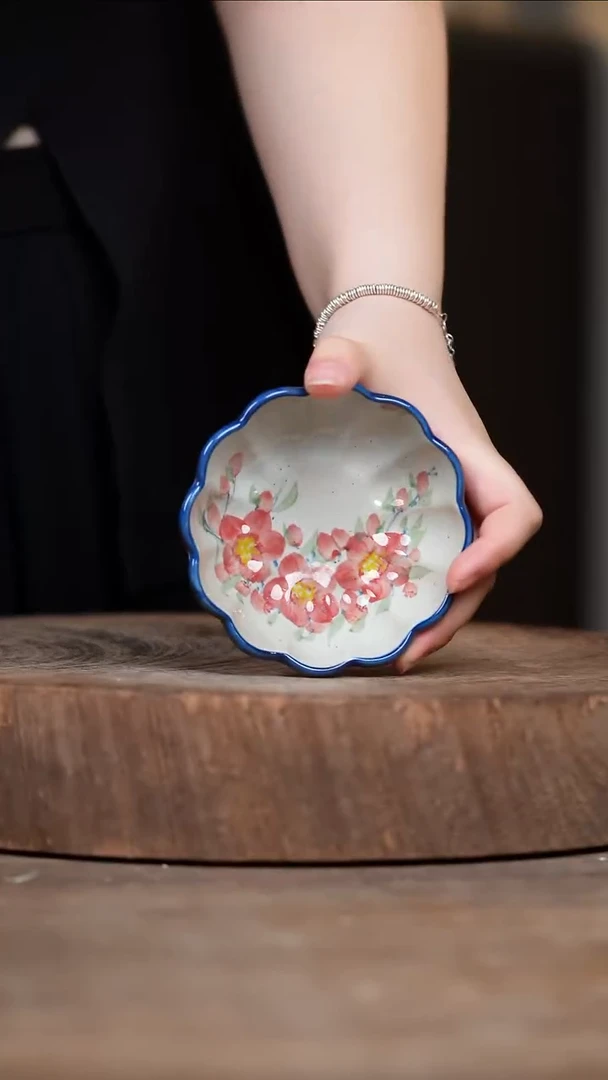 瓷片景德镇高温釉下彩（食品级）