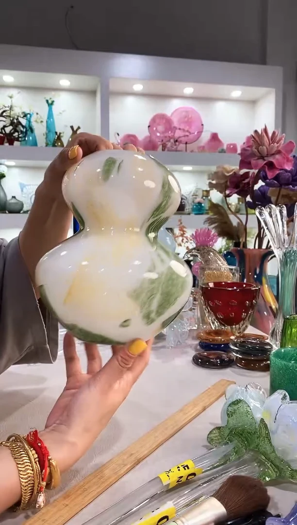 慕忆家手作琉璃花瓶