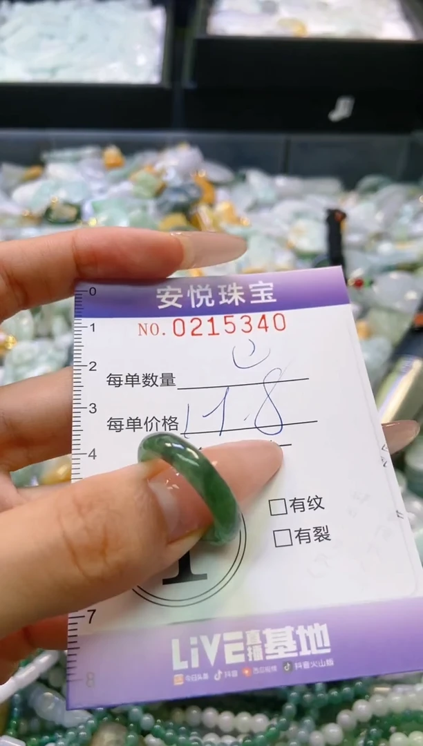 翡翠未镶嵌颈饰闪购0215340