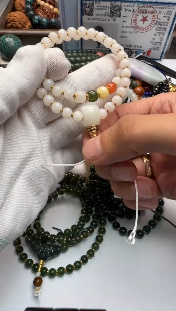 未镶嵌手串和田玉和田玉手串