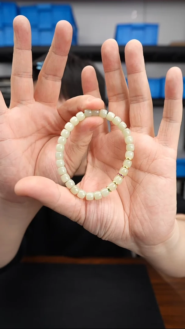 未镶嵌手串和田玉0102DL363手串
