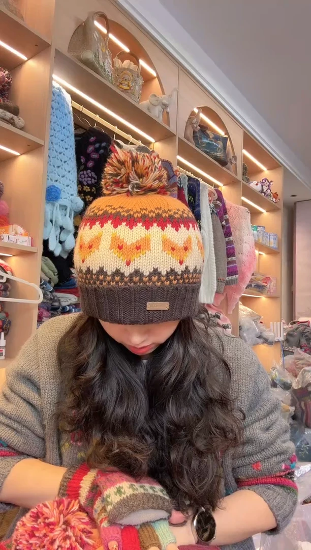 羊毛美丽如小翻边小狐狸