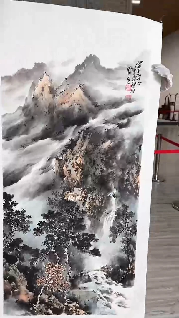 国画40众合艺术馆 郝凤先绘画作品