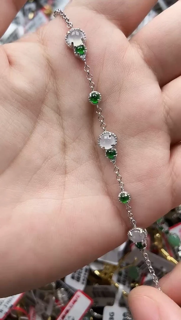 【闪购商品】翡翠戒指银S925镶嵌2222222-1