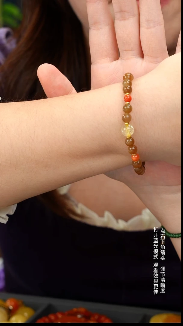 未镶嵌手链和田玉6+