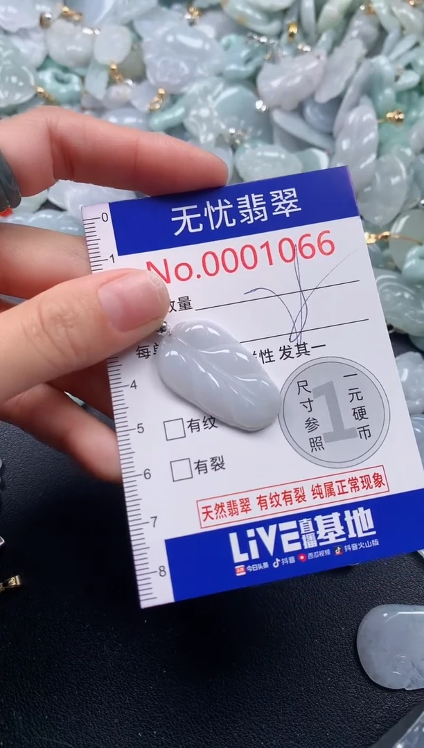 吊坠(不含链)未镶嵌翡翠1066
