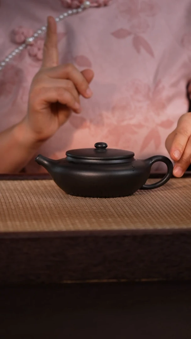 茶壶紫砂石黄 260cc