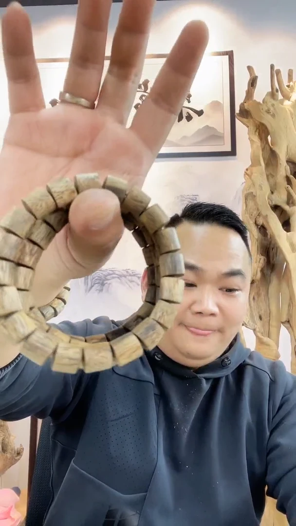 【闪购商品】沉香手串沉香单圈手串9克+多样性发其一