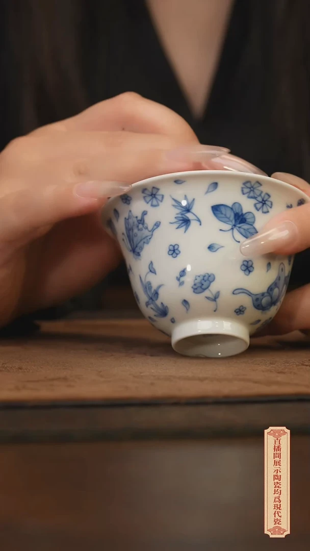 瓷片柴窑青花破价福利
