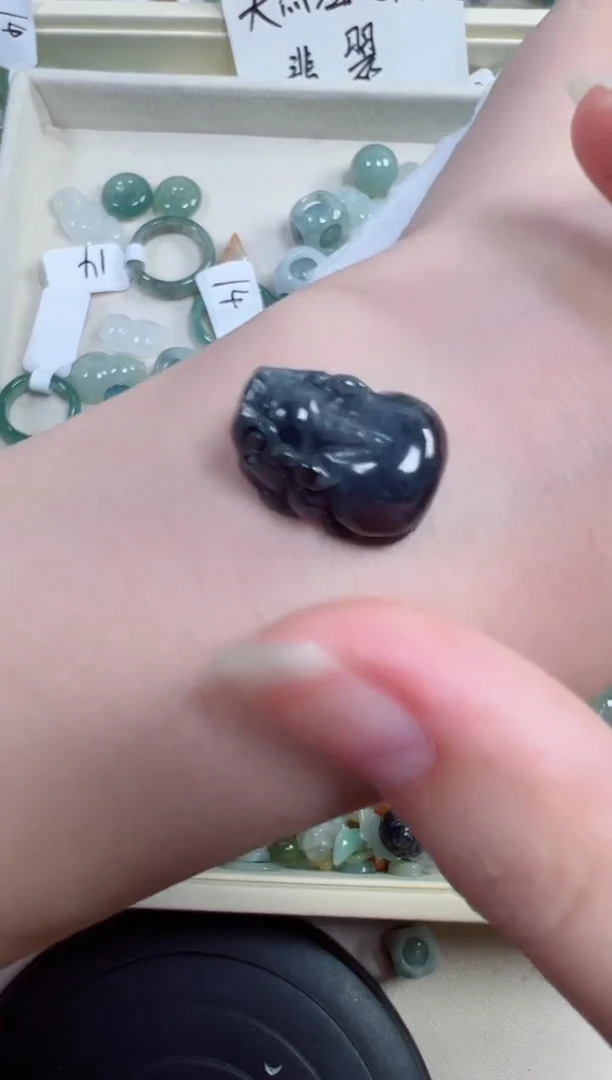 翡翠裸石361号链接，A货翡翠