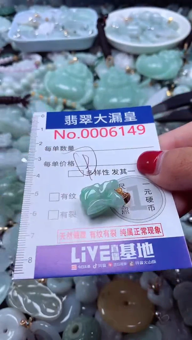 颈饰未镶嵌翡翠6149
