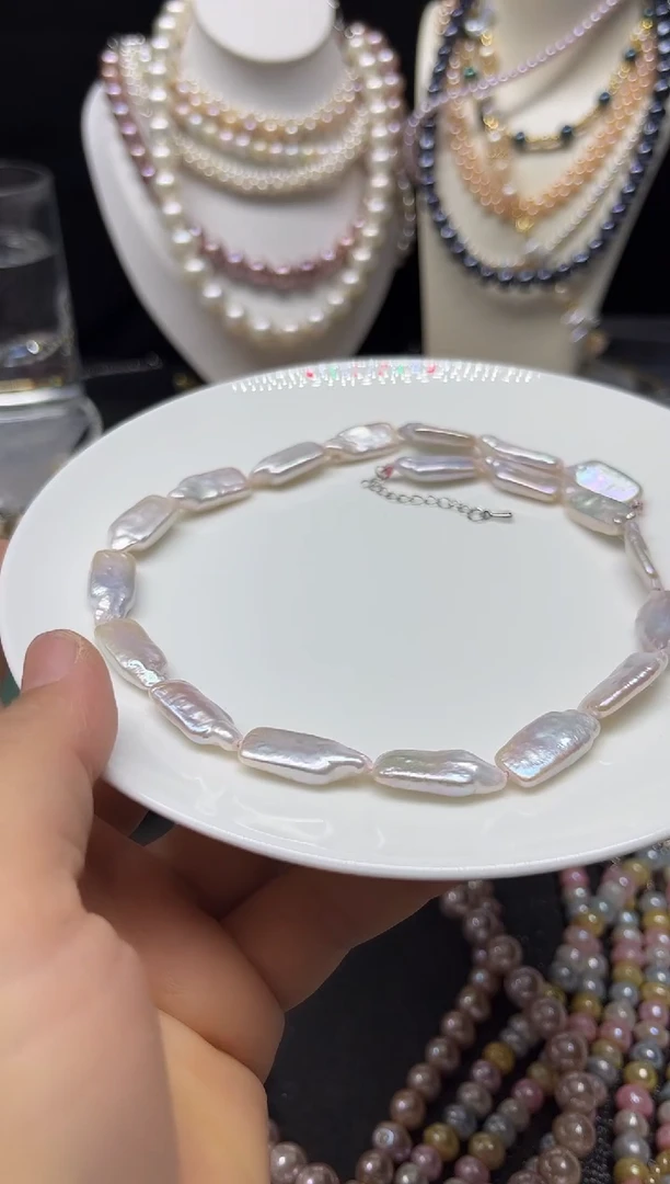 淡水珍珠未镶嵌颈饰多人