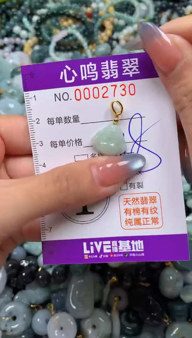 颈饰未镶嵌翡翠闪购002730