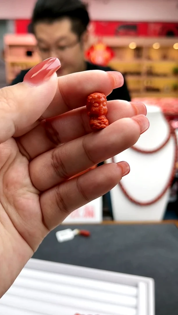 【闪购商品】南红玛瑙卡15南红瓦西宝宝佛未镶嵌一件50