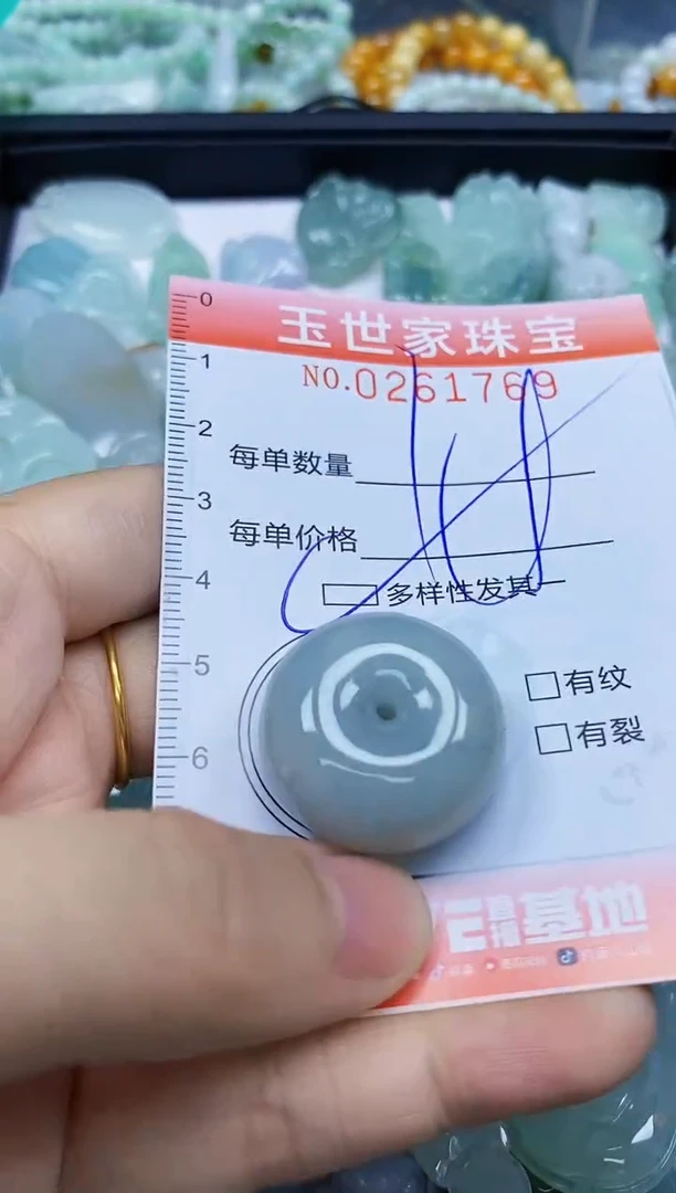 翡翠未镶嵌颈饰闪购0261769多样性发其一