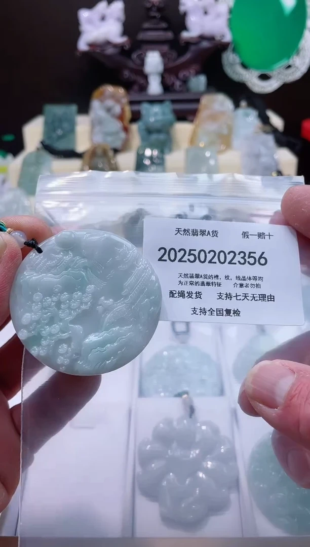 【闪购商品】翡翠颈饰未镶嵌闪购商品8号店200250020017