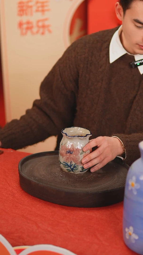【闪购商品】摆件景德镇手作艺术感高温瓷